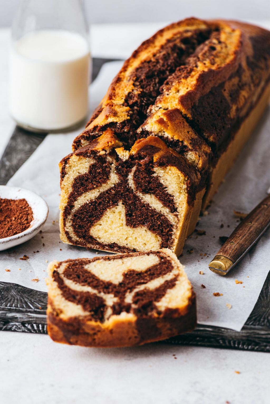 Gâteau marbré