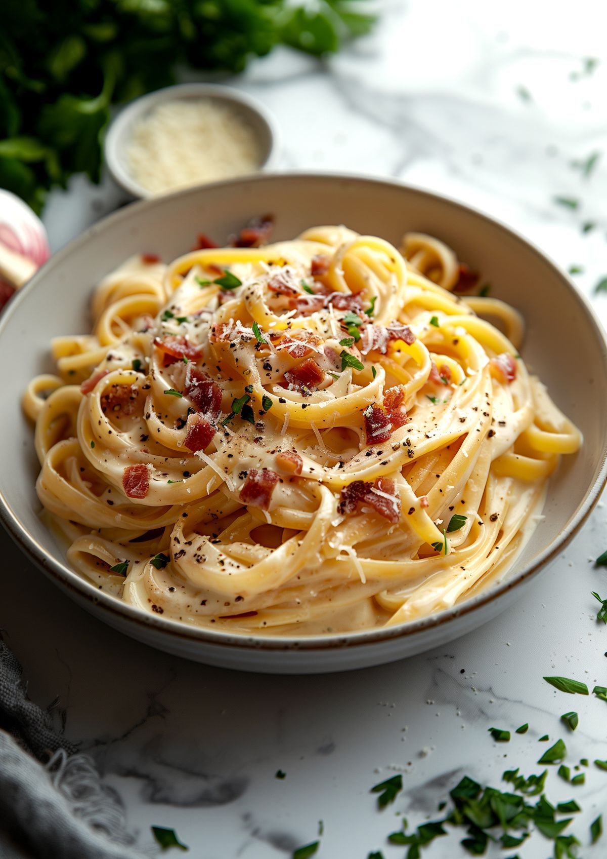 Pâtes carbonara