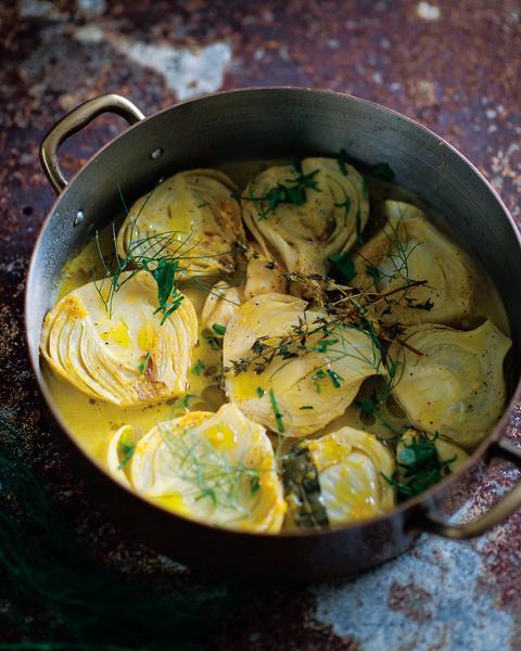 Cocotte de fenouil au citron