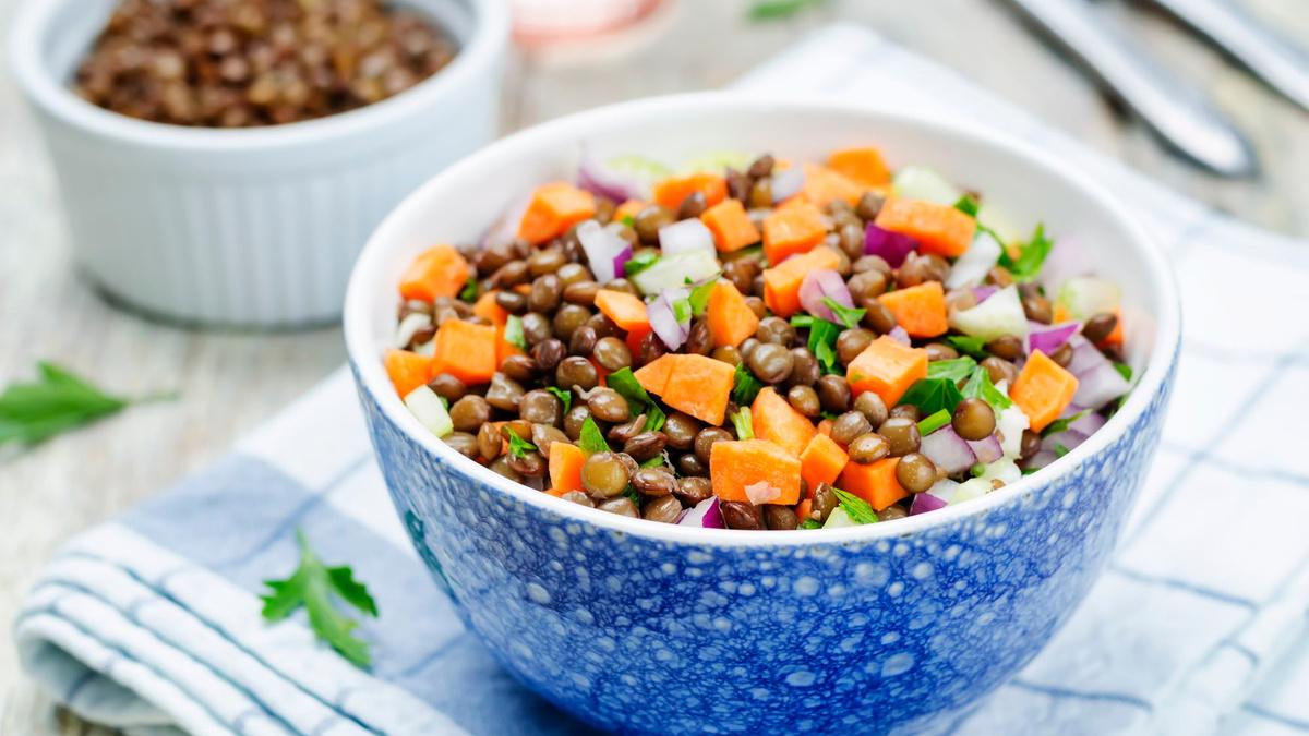 Salade de lentilles