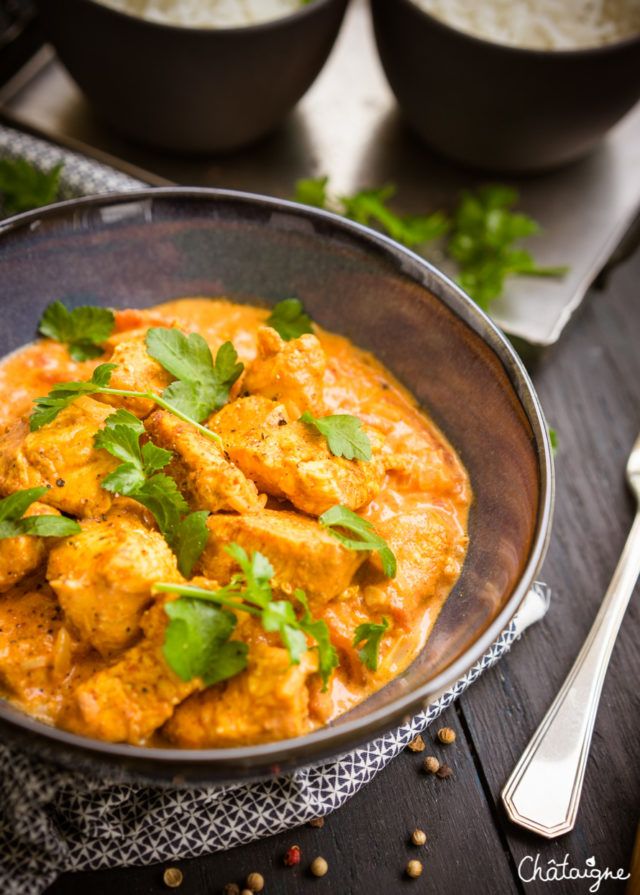 Poulet curry simple