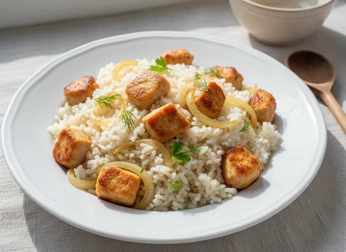Riz au poulet