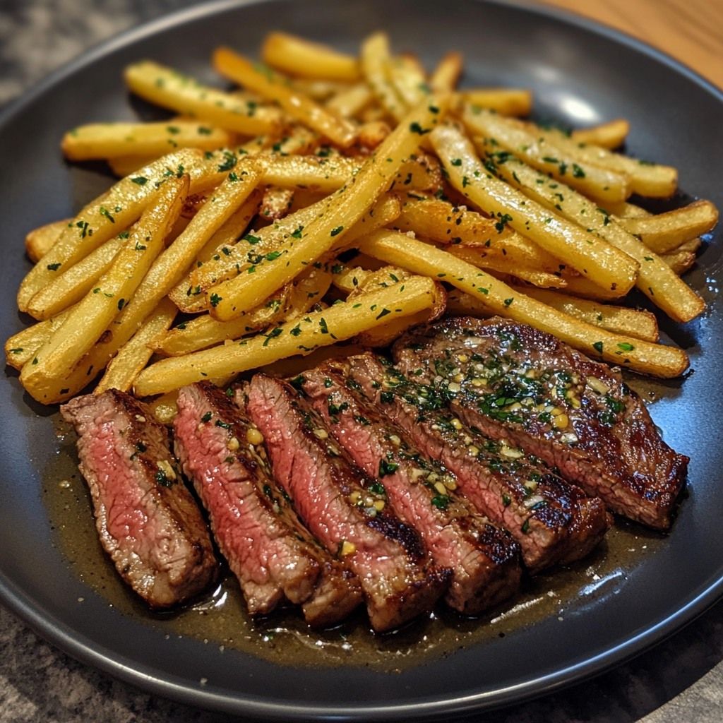 Steak haché frites