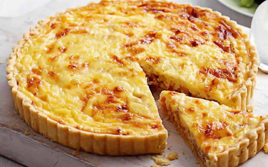 Quiche jambon fromage